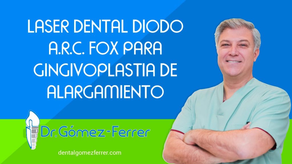 Laser Dental Diodo A.r.c. Fox Para Gingivoplastia De Alargamiento